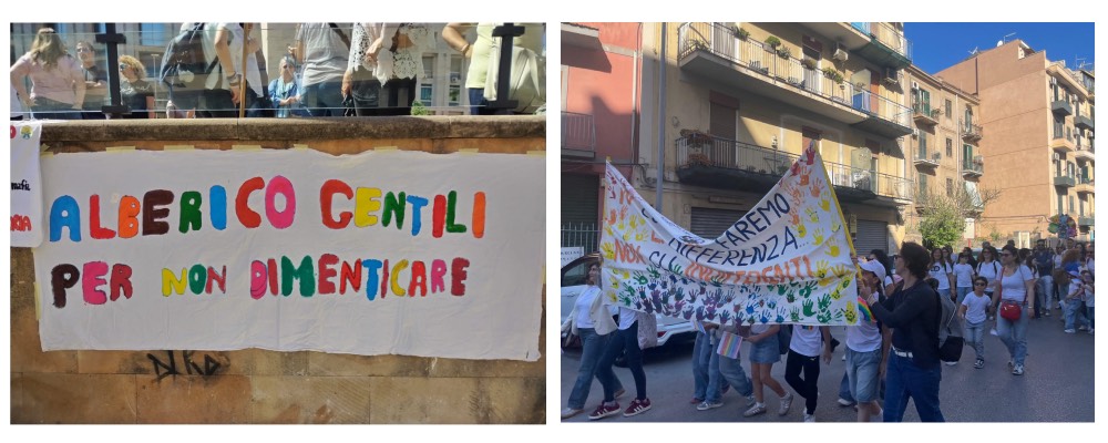  MANIFESTAZIONE DELLA RETE PER LA CULTURA ANTIMAFIA NELLA SCUOLA -  23 Maggio 2006