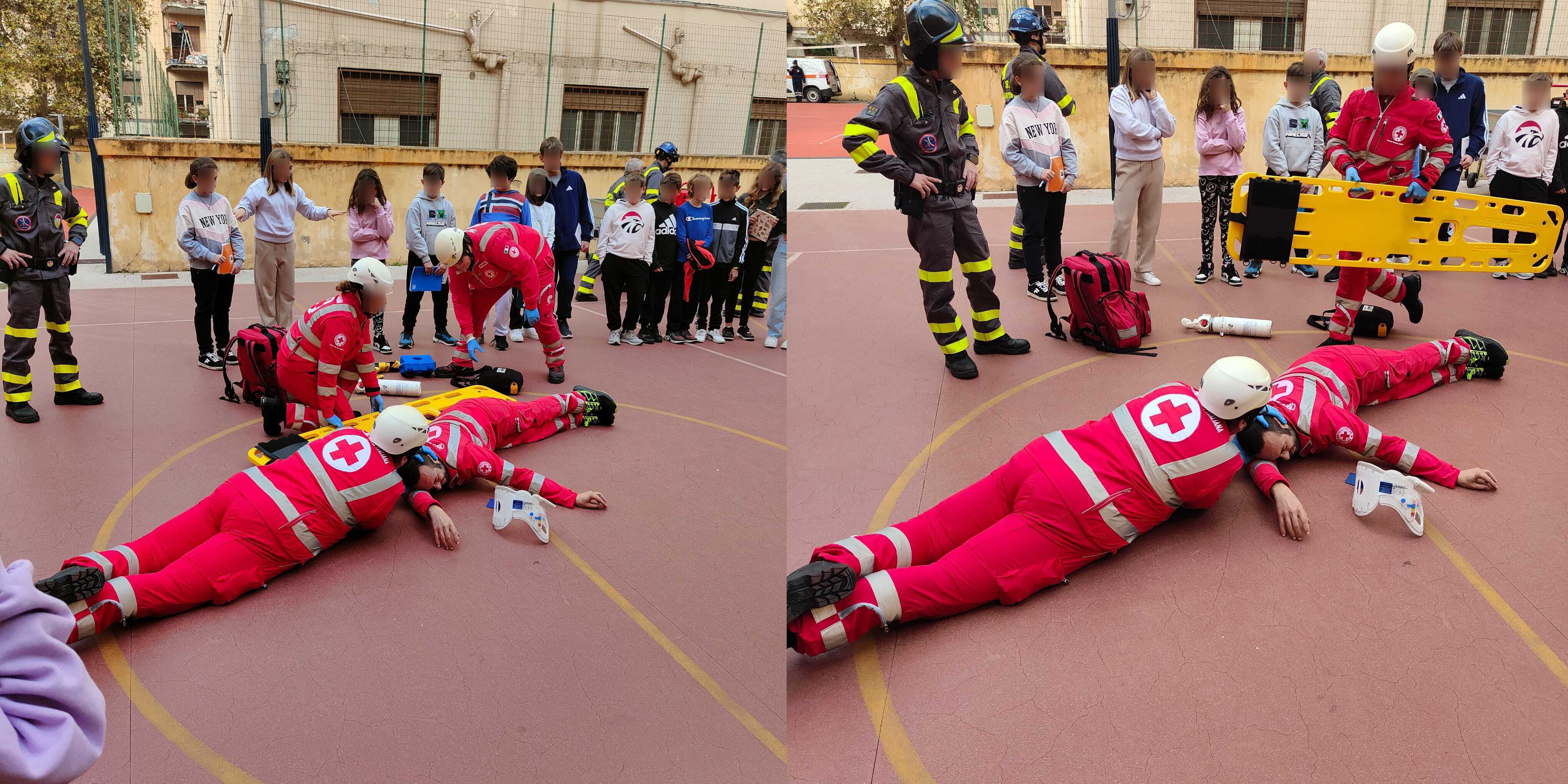PROTEZIONE CIVILE - Dimostrazione di Primo Soccorso