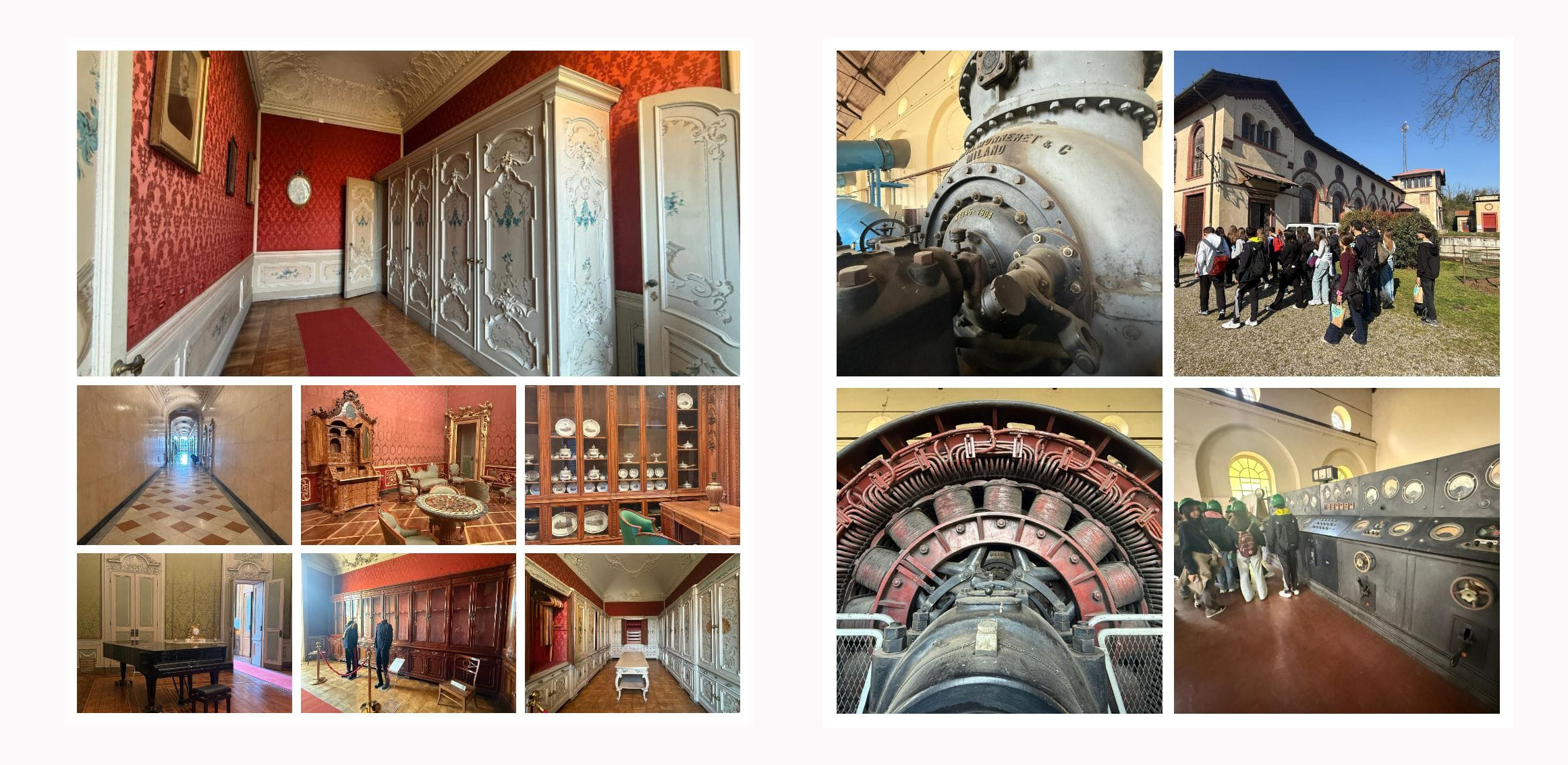 VIAGGIO D'ISTRUZIONE - MONZA, PALAZZO REALE - VIGEVANO, CENTRALE IDROELETTRICA