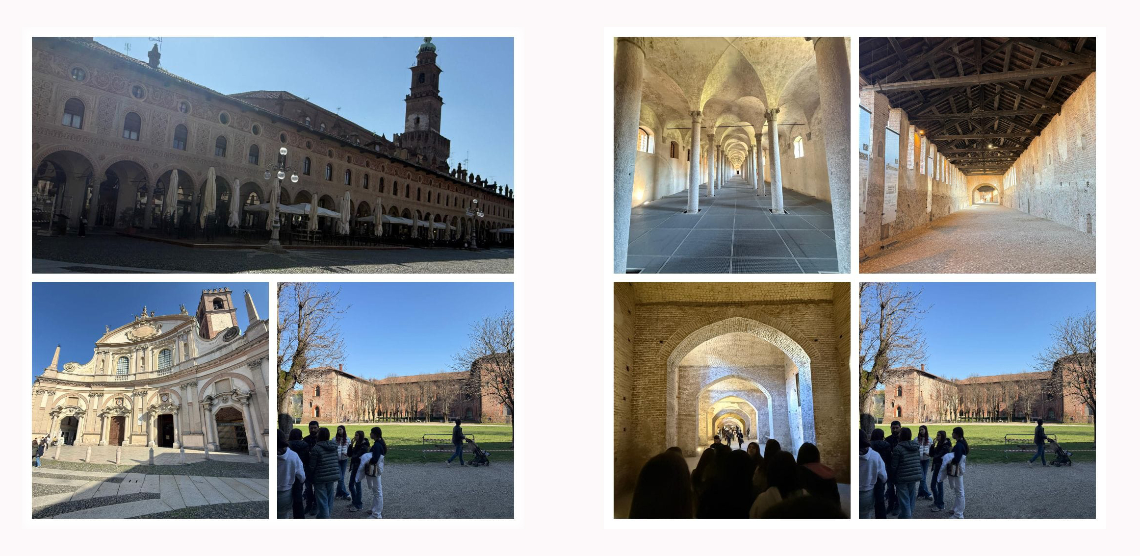 VIAGGIO D'ISTRUZIONE - VIGEVANO, PALAZZO DUCALE - SCUDERIE E PERCORSO SOTTERRANEO